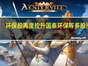 环保股再度拉升 国泰环保等多股涨停