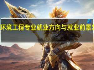环境工程专业就业方向与就业前景怎么样