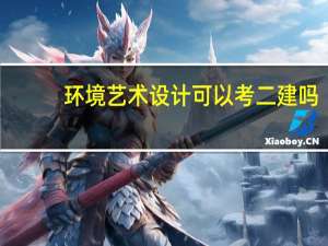 环境艺术设计可以考二建吗