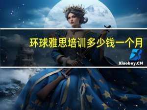 环球雅思培训多少钱一个月