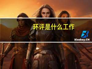 环评是什么工作（环评是什么）