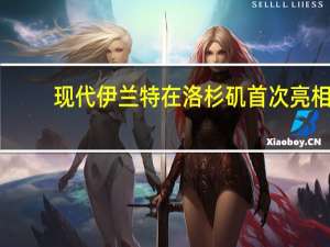现代伊兰特在洛杉矶首次亮相