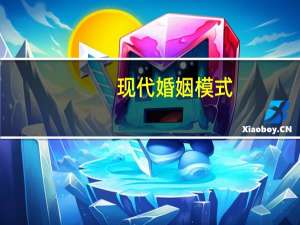 现代婚姻模式