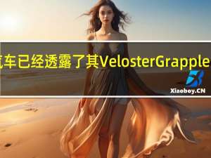 现代汽车已经透露了其Veloster Grappler的设计概念