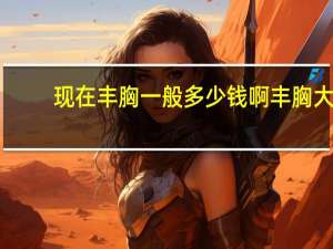 现在丰胸一般多少钱啊 丰胸大概需要费用