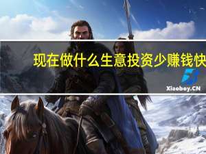 现在做什么生意投资少赚钱快