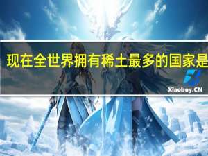 现在全世界拥有稀土最多的国家是哪个