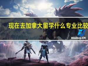现在去加拿大留学什么专业比较好