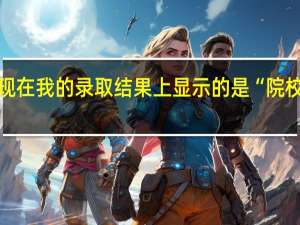 现在我的录取结果上显示的是“院校在阅”。这是什么意思啊