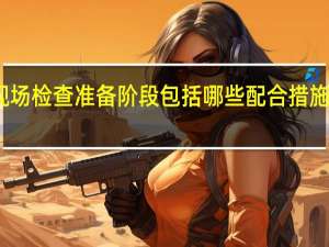 现场检查准备阶段包括哪些配合措施和方法