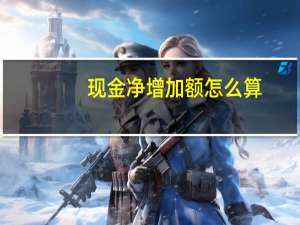 现金净增加额怎么算