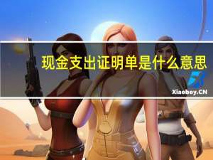 现金支出证明单是什么意思（现金支出证明单怎么填写）
