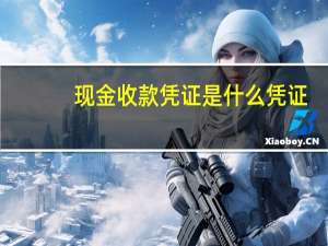 现金收款凭证是什么凭证