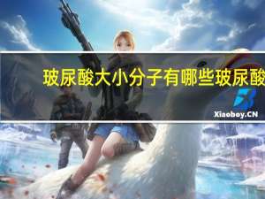 玻尿酸大小分子有哪些 玻尿酸分子量大小区别