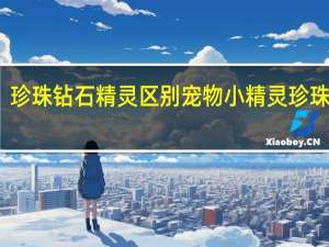 珍珠钻石精灵区别 宠物小精灵珍珠攻略
