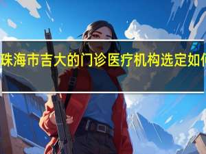 珠海市吉大的门诊医疗机构选定如何办理
