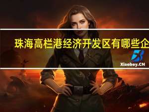 珠海高栏港经济开发区有哪些企业