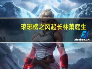 琅琊榜之风起长林萧庭生（琅琊榜之风起长林百度云）