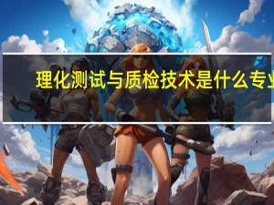 理化测试与质检技术是什么专业