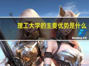 理工大学的主要优势是什么