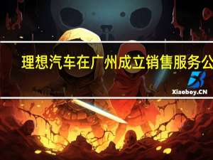 理想汽车在广州成立销售服务公司