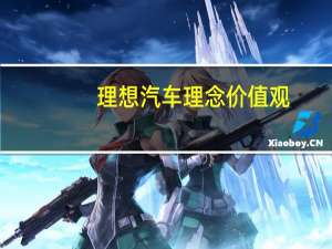 理想汽车理念价值观