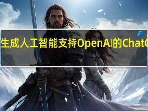 理解生成人工智能支持OpenAI的ChatGPT的技术