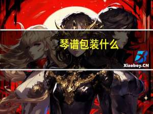琴谱包装什么