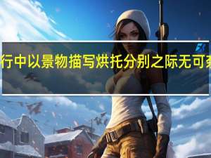 琵琶行中以景物描写烘托分别之际无可奈何的离别