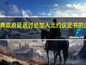 瑞典政府延迟讨论加入北约议定书的法律提案