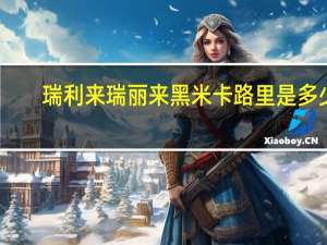 瑞利来 瑞丽来 黑米卡路里是多少