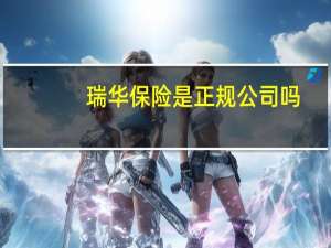 瑞华保险是正规公司吗