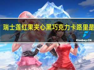 瑞士莲 红果夹心黑巧克力卡路里是多少