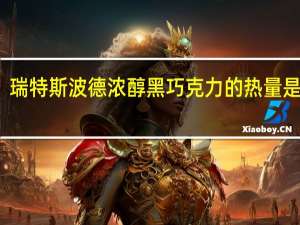 瑞特斯波德 浓醇黑巧克力的热量是多少