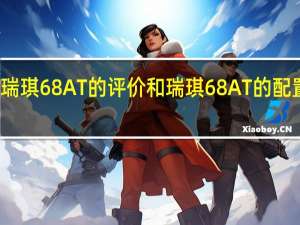 瑞琪6 8AT的评价和瑞琪6 8AT的配置如何？