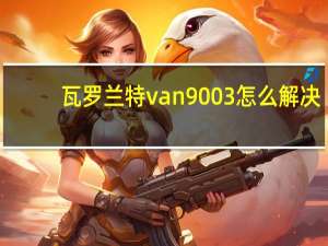 瓦罗兰特van9003怎么解决（Van Markell简介）