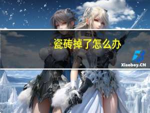 瓷砖掉了怎么办