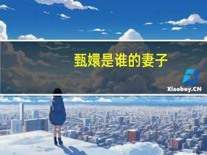 甄嬛是谁的妻子