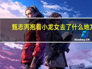 甄志丙抱着小龙女去了什么地方（甄志丙）