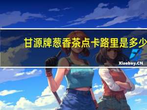 甘源牌葱香茶点卡路里是多少