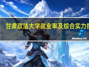 甘肃政法大学就业率及综合实力探析