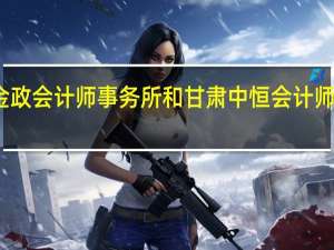 甘肃金政会计师事务所和甘肃中恒会计师事务所比较