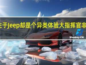 生于Jeep却是个异类 体验大指挥官非凡驾感