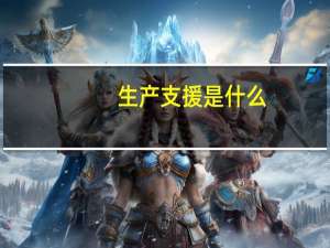 生产支援是什么