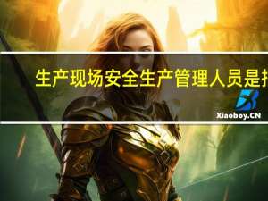 生产现场安全生产管理人员是指