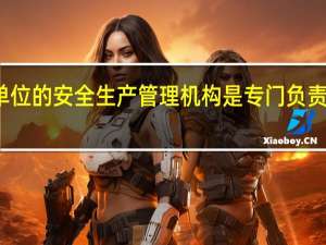 生产经营单位的安全生产管理机构是专门负责什么的职能机构