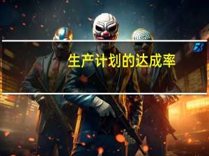 生产计划的达成率