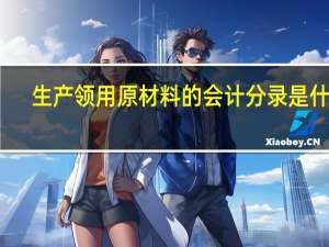 生产领用原材料的会计分录是什么？