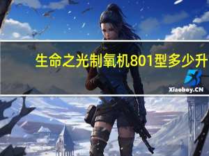 生命之光制氧机801型多少升（生命之光制氧机）