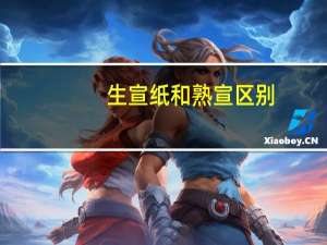 生宣纸和熟宣区别（宣纸生宣熟宣的区别）